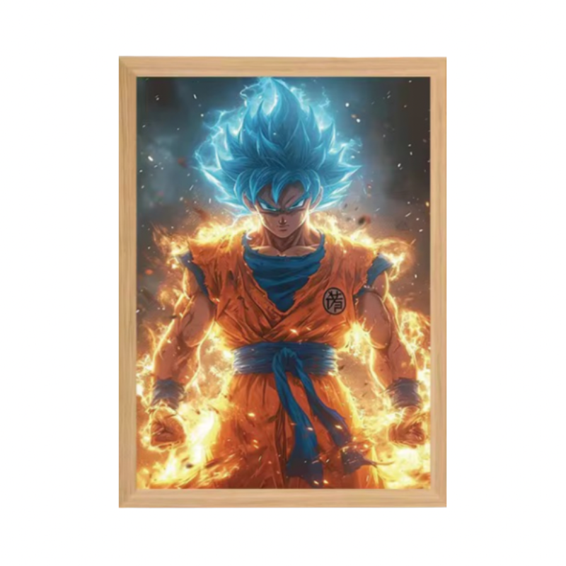 Son Goku LED Light Frame