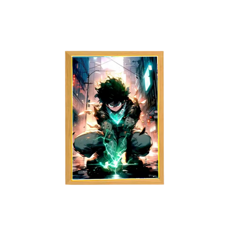 Izuki Midoriya LED Light Frame