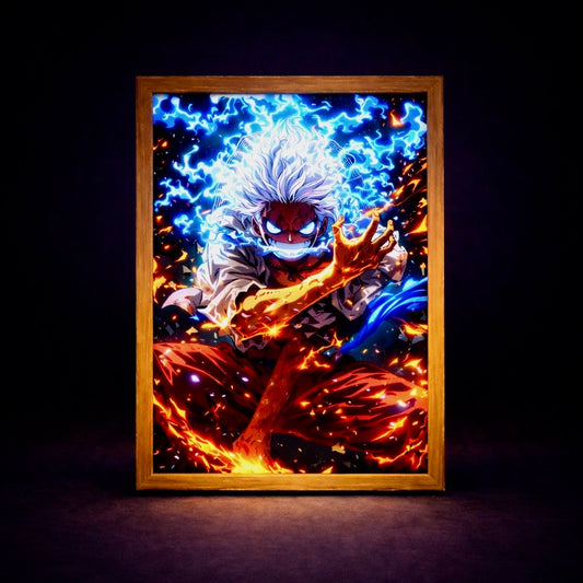 Cadre Monkey D. Luffy LED