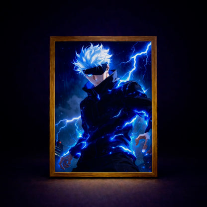 Cadre Satoru Gojo LED