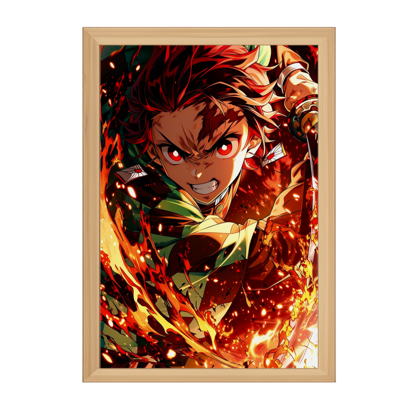 Cadre Tanjiro Kamado LED