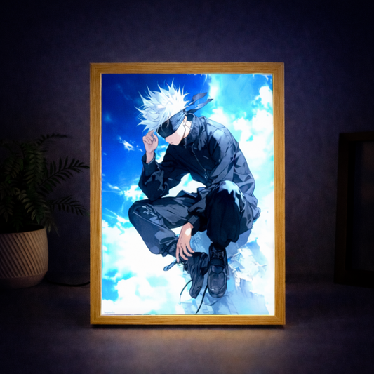Satoru Gojo LED Light Frame