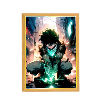 Izuki Midoriya LED Light Frame