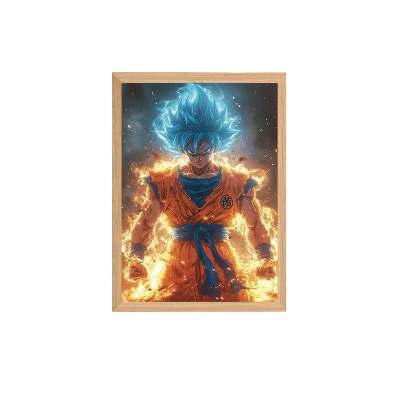 Son Goku LED Light Frame
