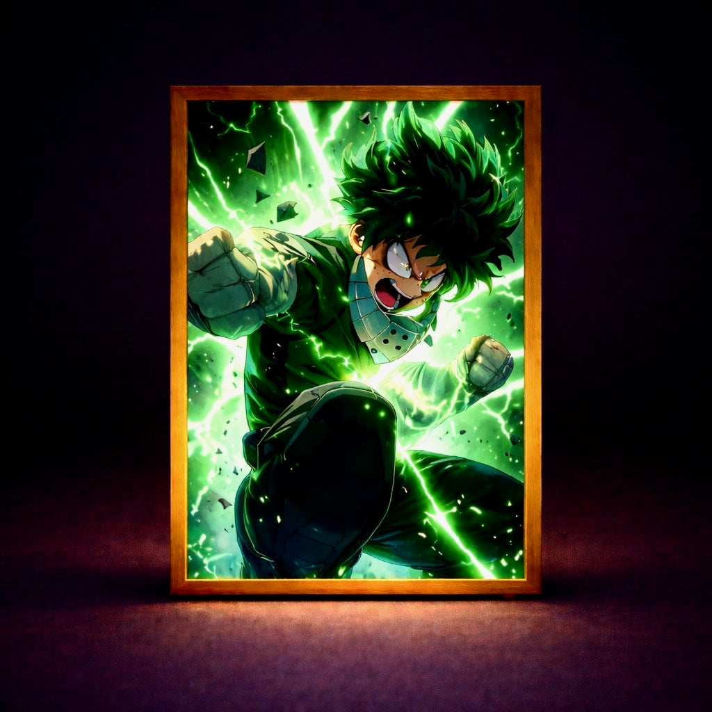 Cadre Izuki Midoriya LED