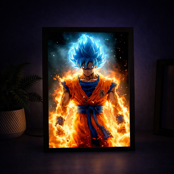Son Goku LED Light Frame