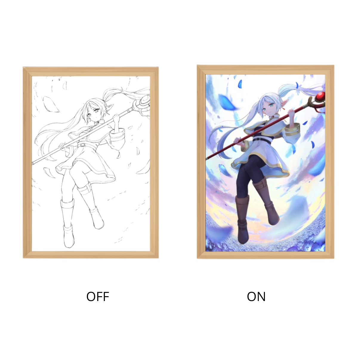 Frieren LED Light Frame