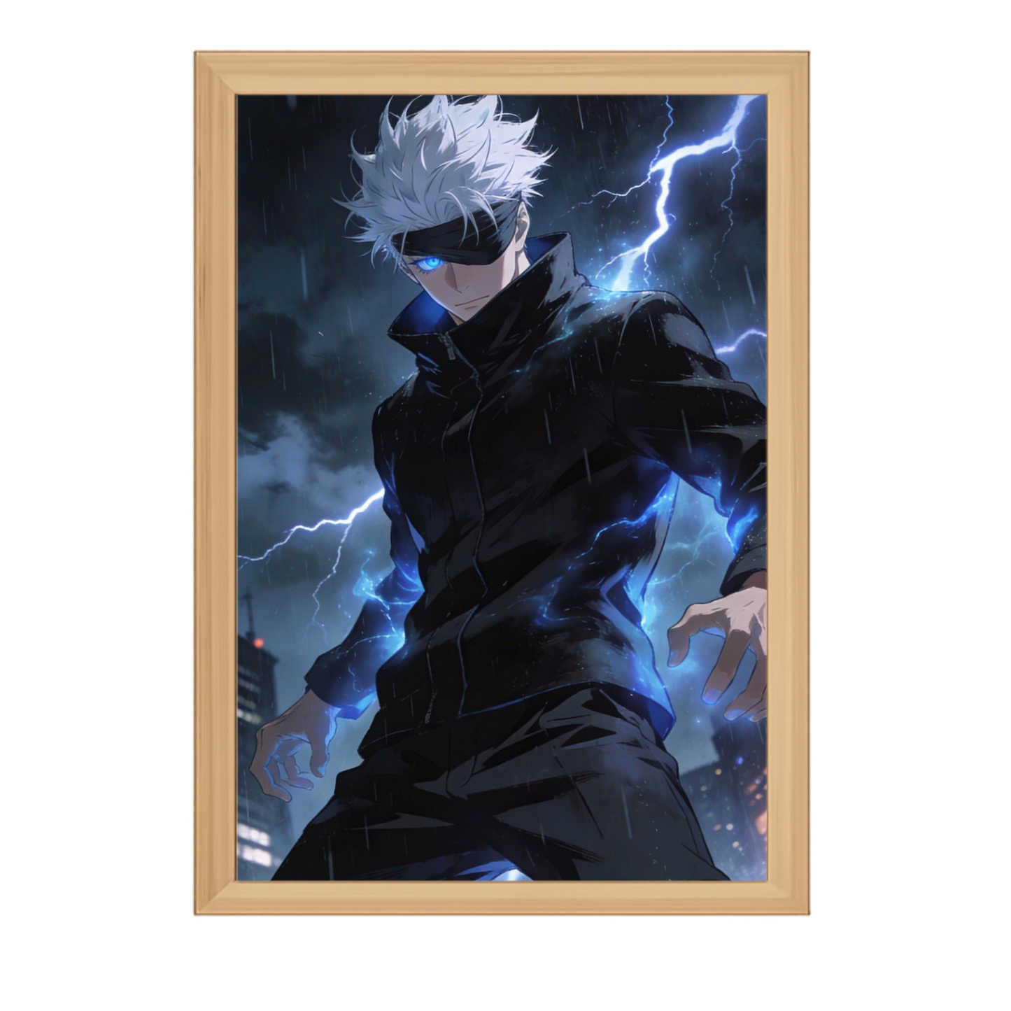 Cadre Satoru Gojo LED