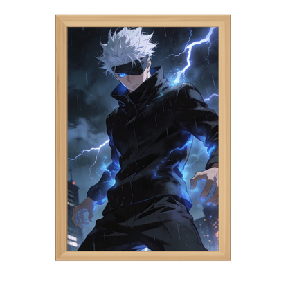 Cadre Satoru Gojo LED