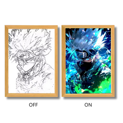 Kakashi Hatake LED Light Frame